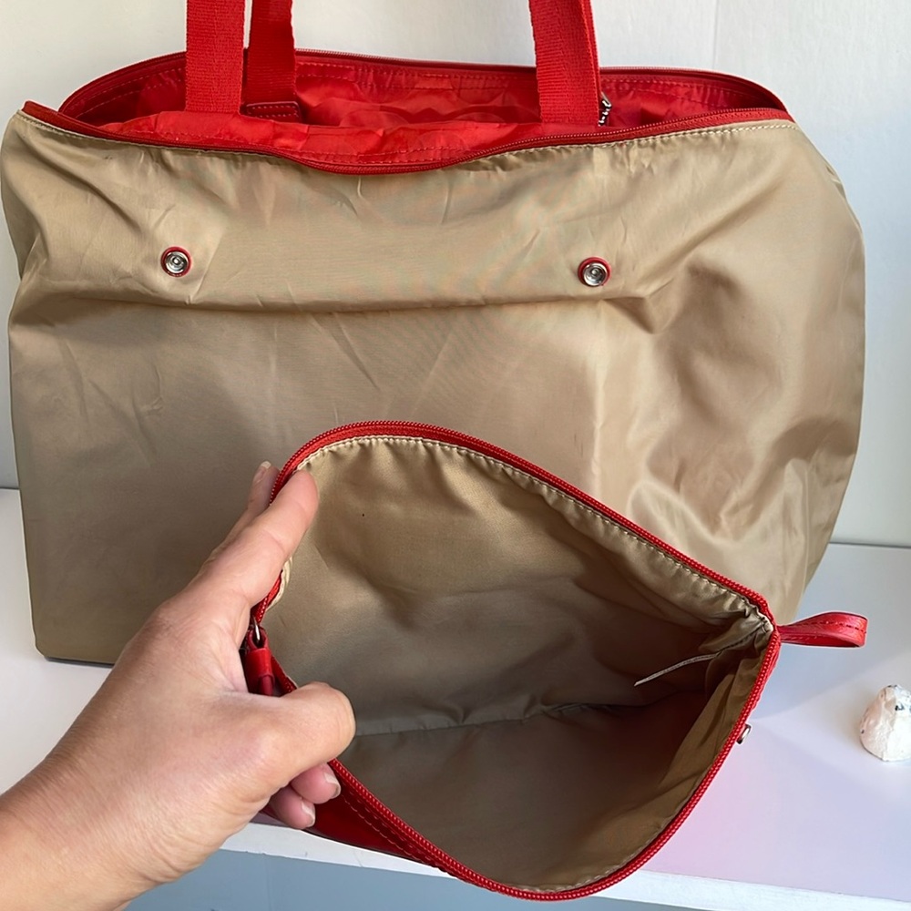 COACH Packable Weekender Tote With Removable Pouch - Picture 13 of 17